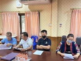 ประชุมชี้แจงรายละเอียดในการจัดโครงการกีฬาประชาชนต่อต้านยาเสพติด ประจำปี 2567