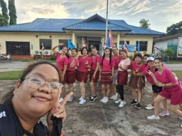 จัดกิจกรรมออกกำลังกายเพื่อสุขภาพตามโครงการ TO BE NUMBER ONE (เป็นหนึ่งโดยไม่พึ่งยาเสพติด)