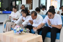 ทำบุญอาคารศูนย์พัฒนาคุณภาพชีวิต และส่งเสริมอาชีพผู้สูงอายุ เทศบาลตำบลท่าเชียงทอง (ศพอส.)