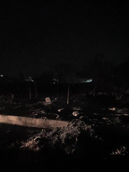 ลงพื้นที่ระงับเหตุเพลิงไหม้หญ้าแห้ง หมู่ที่ 1 บ้านป่าซางน้อย ตำบลบ้านแป้น อำเภอเมืองลำพูน จังหวัดลำพูน