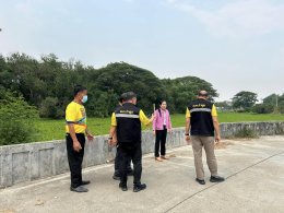 สำรวจพื้นที่ ที่จะดำเนินโครงการก่อสร้างถนนลาดยางแอสฟัลท์ติกคอนกรีต รหัสสายทางหลวงท้องถิ่น ลพ.ถ. 46062 สายทางบ้านแม่ทาหลง - ท่าศาลา หมู่ที่ 9