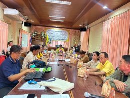 ประชุมทบทวนสภาองค์กรชุมชน