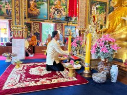 ร่วมทำพิธีปล่อยปลาเพื่อการกุศล