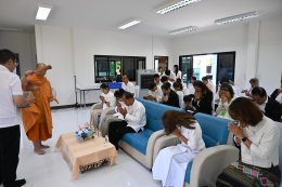 ทำบุญอาคารศูนย์พัฒนาคุณภาพชีวิต และส่งเสริมอาชีพผู้สูงอายุ เทศบาลตำบลท่าเชียงทอง (ศพอส.)