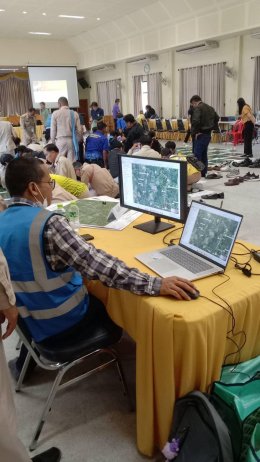  เข้าร่วมประชุมกำหนดแนวเขตการปกครองด้วยระบบสารสนเทศภูมิศาตร์ (GIS) 