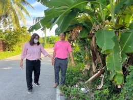 ลงพื้นที่ตรวจสอบการทิ้งขยะในที่สาธารณะ