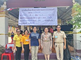 ออกตรวจเยี่ยมและสังเกตุการณ์ ณ หน่วยเลือกตั้ง ในเขตเทศบาลตำบลท่าเชียงทอง