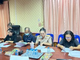 ประชุมคณะกรรมการพัฒนาเทศบาลตำบลท่าเชียงทอง เพื่อพิจารณาร่างแผนการดำเนินงานประจำปีงบประมาณ พ.ศ. 2569