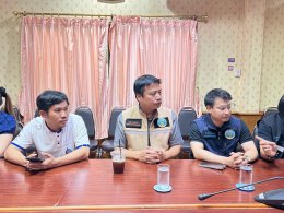 ลงพื้นที่ตรวจประตูกั้นน้ำบริเวณฝายสบตาที่ชำรุดและวางแผนการแก้ไขปัญหาให้กับเกษตรกรผู้ใช้น้ำจากลำน้ำกวงและลงพื้นที่ตรวจสอบลำเหมือง พนังกั้นน้ำ