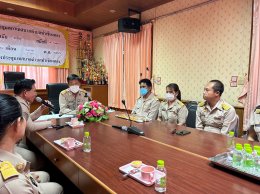 ร่วมให้การต้อนรับ คณะจากองค์การบริหารส่วนจังหวัดลำพูน ในโอกาสที่ได้เดินทางมาส่ง สิบเอกภานุพันธ์ ปันแสง