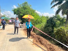 ลงพื้นที่ตรวจเยี่ยมหน้างานโครงการขยายไหล่ทาง