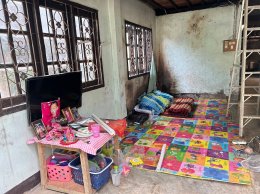 ลงพื้นที่ตรวจเยี่ยมให้กำลังใจและให้ความช่วยเหลือแก่ผู้ประสบอัคคี 