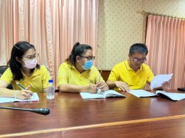 เข้าร่วมประชุมผ่าน Zoom Cloud Meeting เรื่อง แผนการจัดการความปลอดภัยทางถนนโดยชุมชนท้องถิ่น (อำเภอขับขี่ปลอดภัย)