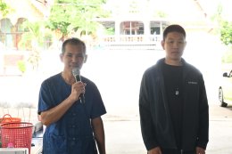 ส่งเสริมอาชีพการทำดอกไม้จันทร์และพวงหรีด หมู่ที่ 1 บ้านป่าซางน้อย