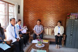 ลงพื้นที่ตรวจเยี่ยมบ้าน นายสมคิด วงค์เยาว์ ผู้ขอรับการประเมิน ครอบครัวร่มเย็นระดับจังหวัด