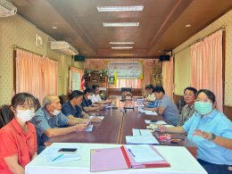 ประชุมคณะทำงานสำรวจกลิ่นดอกกัญชาจากโรงปลูกกัญชาภาคสนาม