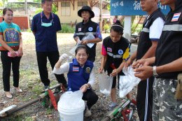 เข้าร่วมกิจกรรมพ่นหมอกควันกำจัดยุงลายตามโครงการป้องกันไข้เลือดออก ประจำปี พ.ศ. 2567