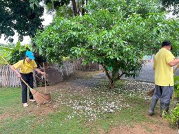 ร่วมกิจกรรม Super Big Cleaning ตามโครงการคัดเลือกการจัดการขยะมูลฝอยชุมชน อำเภอสะอาด จังหวัดลำพูน ประจำปี พ.ศ.2567