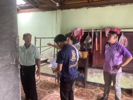 ลงพื้นที่ตรวจเยี่ยมความคืบหน้าโครงการปรับสภาพแวดล้อมที่อยู่อาศัยสำหรับผู้สูงอายุ ประจำปีงบประมาณ พ.ศ. 2568 