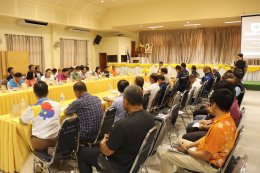 เข้าร่วมประชุมกลุ่มย่อย ครั้งที่ 1 เวทีที่ 6 ในพื้นที่ อำเภอเมืองลำพูน จังหวัดลำพูน ภายใต้โครงการศึกษาความเหมาะสมการปรับปรุงโครงการชลประทาน ขนาดกลางในจังหวัดลำพูน