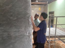 ลงพื้นที่ตรวจเยี่ยมความคืบหน้าโครงการปรับสภาพแวดล้อมที่อยู่อาศัยสำหรับผู้สูงอายุ ประจำปีงบประมาณ พ.ศ. 2568 