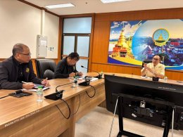 ประชุมเพื่อปรึกษาหรือแนวทางการดำเนินการแก้ไขปัญหา และแนวทางการบริหารการจัดการลำน้ำแม่ทา