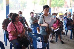 ประชุมประชาคม (การทบทวนแผนพัฒนาท้องถิ่น พ.ศ. 2566 - 2570 ) ของเทศบาลตำบลท่าเชียงทอง หมู่ที่ 1 บ้านป่าซางน้อย - หัวฝาย