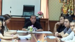 ประชุมเพื่อซักซ้อมการดำเนินการโครงการในเทศบัญญัติงบประมาณรายจ่าย ประจำปีงบประมาณ 2569 