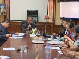 ประชุมจัดทำแผนสุขภาพและแผนการเงินของกองทุนระบบหลักประกันสุขภาพ