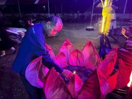 ลงพื้นที่ตรวจเยี่ยมกิจกรรมก่อเจดีย์ทราย และกิจกรรมทำซุ้มประตูป่า ทั้ง 4 หมู่บ้านในเขตพื้นที่เทศบาลตำบลท่าเชียงทอง 