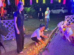 ลงพื้นที่ตรวจเยี่ยมกิจกรรมก่อเจดีย์ทราย และกิจกรรมทำซุ้มประตูป่า ทั้ง 4 หมู่บ้านในเขตพื้นที่เทศบาลตำบลท่าเชียงทอง 