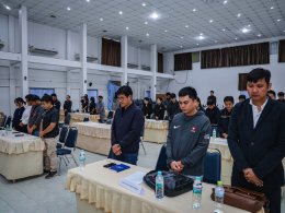 เข้าร่วมประชุมเชิงปฏิบัติการเพื่อสรุปบทเรียนการจัดการความปลอดภัยทางถนน อำเภอขับขี่ปลอดภัย