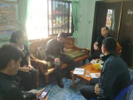 ร่วมปรึกษาหารือกำหนดจัดโครงการ "มอบความอุ่นกาย ส่งความอุ่นใจ" ให้กับผู้สูงอายุ ผู้ยากไร้ และกลุ่มผู้เปราะบาง ในพื้นที่รับผิดชอบของหน่วยตำบลบ้านแป้น อำเภอเมือง จังหวัดลำพูน