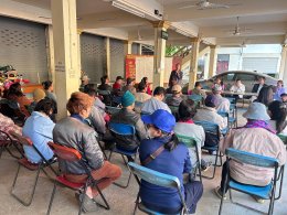 ลงพื้นที่ประชาคมจัดทำแผนและประสานแผนพัฒนาพื้นที่ในระดับอำเภอและตำบล หมู่บ้าน