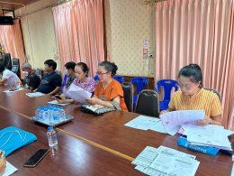 การประชุมผู้สมัครรับเลือกตั้งสมาชิกสภาเทศบาลและนายกเทศมนตรี ผ่านระบบ Zoom Meeting เพื่อชี้แจงข้อกฎหมาย ระเบียบ
