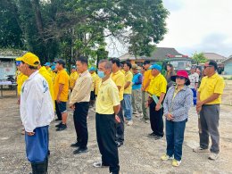 จัด"กิจกรรมปรับปรุงภูมิทัศน์ ตัดกิ่งไม้ที่บดบังทัศนะวิสัย จุดเสี่ยงอุบัติเหตุ ในเขตพื้นที่เทศบาลตำบลท่าเชียงทอง"