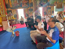 ร่วมกิจกรรมโครงการงานสืบสานประเพณียี่เป็ง ประจำปี 2568