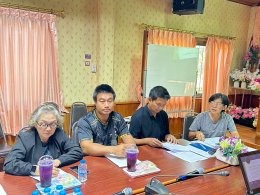 เข้าร่วมการประชุมเพื่อเตรียมงานวันเด็กแห่งชาติและการแข่งขันกีฬาเพื่อเชื่อมความสามัคคีและต้านยาเสพติด