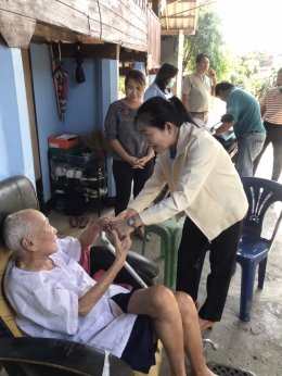 ลงพื้นที่ตรวจเยี่ยมผู้ประสบปัญหาทางสังคม