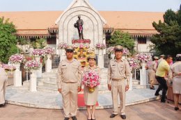 ร่วมพิธีถวายราชสักการะ และกล่าวถวายราชสดุดีพระบาทสมเด็จพระจุลจอมเกล้าเจ้าอยู่หัว เนื่องในวันท้องถิ่นไทย ประจำปี 2567