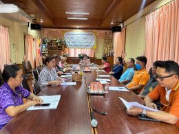 ประชุมชี้แจงรายละเอียดโครงการจัดงานประเพณีรดน้ำดำหัวผู้สูงอายุ ประจำปีงบประมาณ พ.ศ. 2567