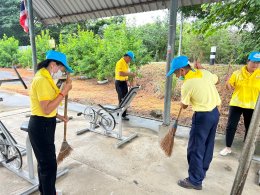 ร่วมกิจกรรม Super Big Cleaning ตามโครงการคัดเลือกการจัดการขยะมูลฝอยชุมชน อำเภอสะอาด จังหวัดลำพูน ประจำปี พ.ศ.2567