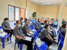 กิจกรรมอบรมให้ความรู้เรื่อง การออกกำลังกาย อาหาร อารมณ์ และด้านสุขภาพองค์รวมตามโครงการมหกรรมสร้างสุขภาพดี วิถีชุมชนบนความพอเพียงประจำปีงบประมาณ พ.ศ. 2567