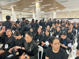 เข้าเฝ้าฯกราบถวายบังคมพระบรมศพ สมเด็จพระนางเจ้าสิริกิติ์ พระบรมราชินีนาถ พระบรมราชชนนีพันปีหลวง ในนามพสกนิกรจังหวัดลำพูน เป็นครั้งที่ 2