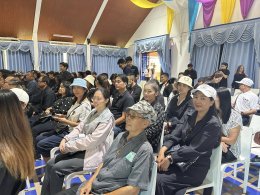 ศึกษาดูงานโครงการพระราชดำริ ณ ศูนย์ศึกษาการพัฒนาอ่าวคุ้งกระเบนอันเนื่องมาจากพระราชดำริ อำเภอท่าใหม่ จังหวัดจันทบุรี ตามโครงการอบรมและศึกษาเรียนรู้ สืบสานแนวพระราชดำริและพระราชกรณียกิจ ของเทศบาลตำบลท่าเชียงทอง 