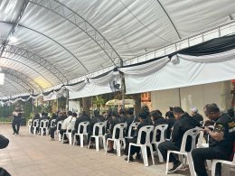 เข้าเฝ้าฯกราบถวายบังคมพระบรมศพ สมเด็จพระนางเจ้าสิริกิติ์ พระบรมราชินีนาถ พระบรมราชชนนีพันปีหลวง ในนามพสกนิกรจังหวัดลำพูน เป็นครั้งที่ 2