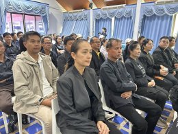 ศึกษาดูงานโครงการพระราชดำริ ณ ศูนย์ศึกษาการพัฒนาอ่าวคุ้งกระเบนอันเนื่องมาจากพระราชดำริ อำเภอท่าใหม่ จังหวัดจันทบุรี ตามโครงการอบรมและศึกษาเรียนรู้ สืบสานแนวพระราชดำริและพระราชกรณียกิจ ของเทศบาลตำบลท่าเชียงทอง 