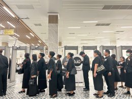 เข้าเฝ้าฯกราบถวายบังคมพระบรมศพ สมเด็จพระนางเจ้าสิริกิติ์ พระบรมราชินีนาถ พระบรมราชชนนีพันปีหลวง ในนามพสกนิกรจังหวัดลำพูน เป็นครั้งที่ 2