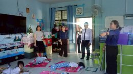 ตรวจเยี่ยม ติดตาม และให้คำแนะนำในการจัดทำ "ห้องปลอดฝุ่น" ในสำนักงานเทศบาลตำบลท่าเชียงทอง ศูนย์พัฒนาเด็กเล็กเทศบาลตำบลท่าเชียงทอง
