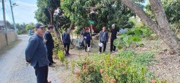 ลงพื้นที่สำรวจลำเหมืองสาธารณะ หมู่ที่4